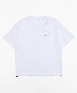 WEGO 【速乾】CONVERSEフォトプリントドロストＴ ホワイト