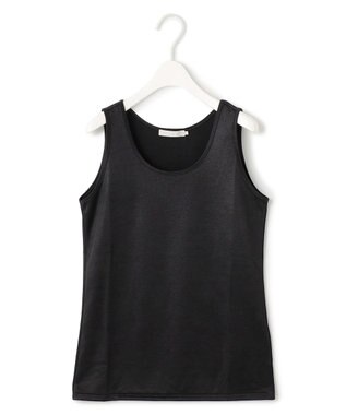 【洗える】シャイニータンクトップ カットソー