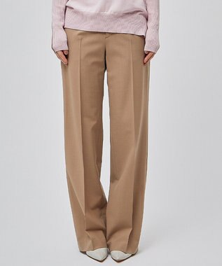 BEIGE， 【洗える】ABEL / ストレートパンツ Camel