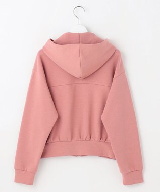 Feroux アイコン刺繍 ダンボール パーカー ピンク系