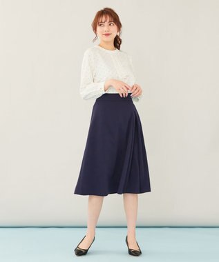 ANY SIS 【洗える】ボウタイ ブラウス アイボリー