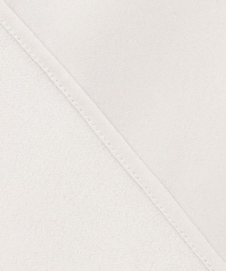 23区 ライトバックサテンアムンゼン ギャザーブラウス ライトグレー系