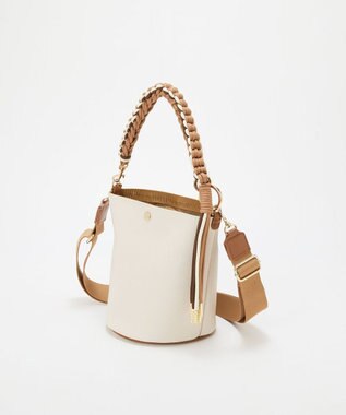 TOPKAPI 【Breath TOPKAPI】RIPPLE リプル コードハンドル 2way バケツ ショルダーバッグ オフ