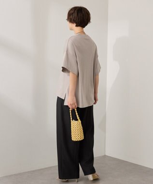 AMERICAN HOLIC 【接触冷感】スムースボクサーＴシャツ Gray Beige