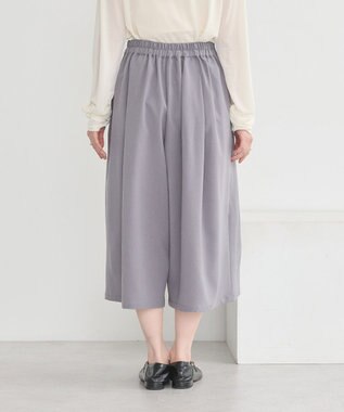 earth music&ecology 選べる丈タックスカーチョ Gray