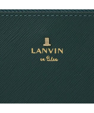 LANVIN en Bleu リュクサンブール Lファスナー長財布 ディープグリーン