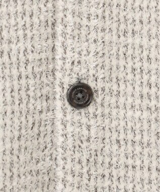 JOSEPH ABBOUD 【キングサイズ・イタリア糸使用/洗える】メリノブレンドモール ニット ベスト ライトグレー系7