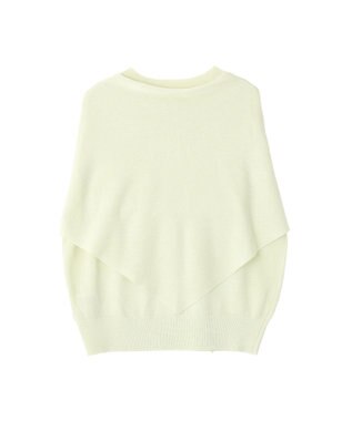 CRAFT STANDARD BOUTIQUE 【2点SET】ストール付きノースリーブニットプルオーバー Light Green