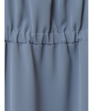 earth music&ecology 胸元ベルトキャミワンピース Blue