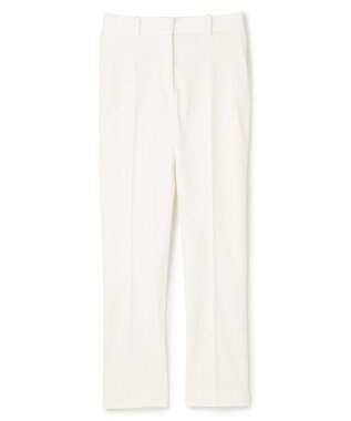 ライトギャバジンストレッチ　クロップドトラウザーズ