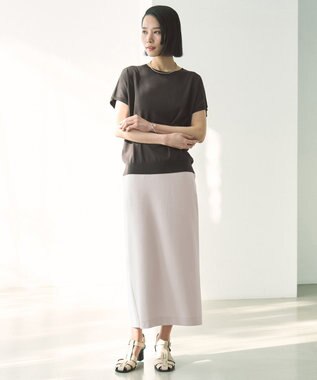 UNFILO スゴ機能美 コンパクト ニット ブラウン