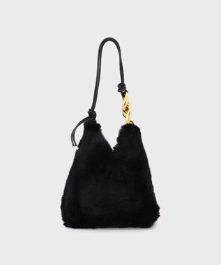 GRACE CONTINENTAL a point etcビッグチェーンバッグ ブラック