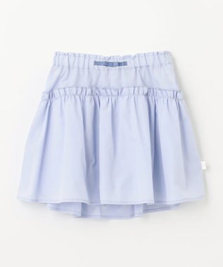 組曲 KIDS 【150-160cm】フェイクスカート キュロット サックスブルー系