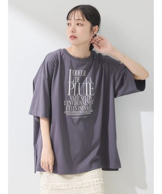 earth music&ecology Ｌ’ｏｄｅｕｒ　ルーズＴ Charcoal Gray