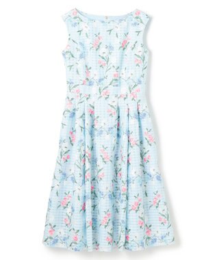 TOCCA 【洗える・消臭】TULIP EMBROIDERY ドレス ミント系