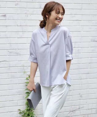 自由区 L 【接触冷感・UVカット・吸水速乾】シェルタリングオックステーパード パンツ オフ