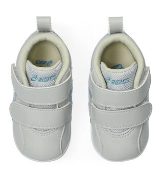 ASICS WALKING 【たまひよ 協同企画】アミュレファースト SL T ライトグレー/ライトブルー