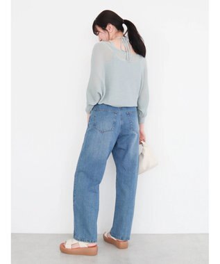 Green Parks ・swing by SET2点ニットボレロ&ニットキャミ Mint