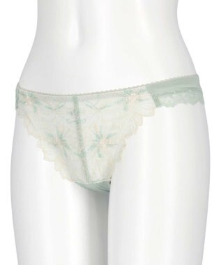 AMPHI Ｔバックショーツ 【Hold Day Bra ホールドデイブラ】 BBJ304とペア くいこみにくい・アウターにひびきにくい(後ろ裾) ソング ショーツ PBJ504 アンフィ／ワコール メロン