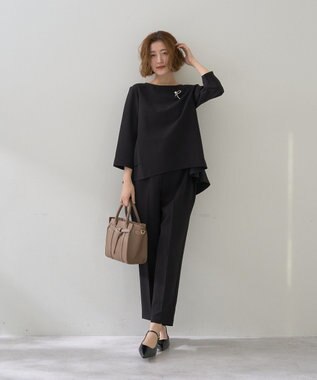 YECCA VECCA 2wayベルトデザインハンドバッグ Beige