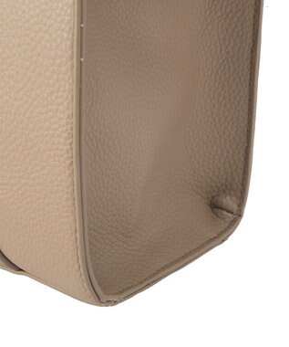 YECCA VECCA 2wayベルトデザインハンドバッグ Beige