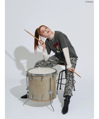 AMERICAN HOLIC フロッキーＰｔフェード加工Ｔ／Ｄｏｎａｌｄ Charcoal Gray