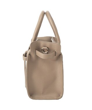 YECCA VECCA 2wayベルトデザインハンドバッグ Beige