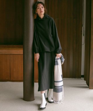 23区 サイドゴア ブーツ アイボリー系