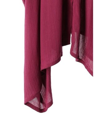 Green Parks Ｉ　レーヨンクレープチュニック Dark Pink