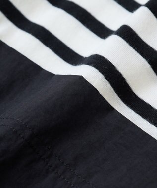 Green Parks ビスチェドッキングドロスト５分袖プルオーバー Khaki