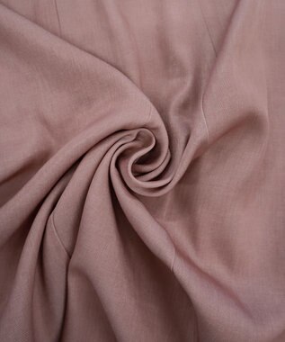 Tiaclasse L 【洗える】ナローフレアパフスリーブワンピース ピンク