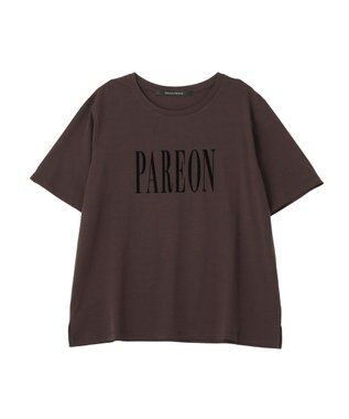 YECCA VECCA フロッキーロゴTee Brown