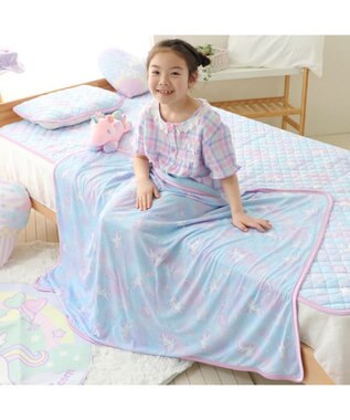 Mother garden マザーガーデン ユニコーン クールお昼寝ケット 《ミルキーウェイ柄》 ミルキーウェイ柄