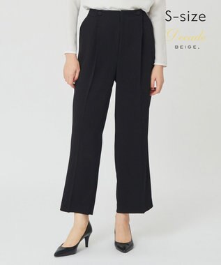 BEIGE， 【S-size】CINDY / ワイドパンツ Black