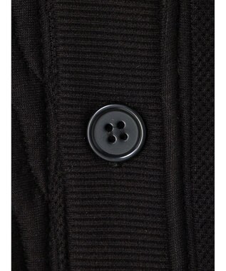 CRAFT STANDARD BOUTIQUE ケーブル柄カットカーディガン1 Black