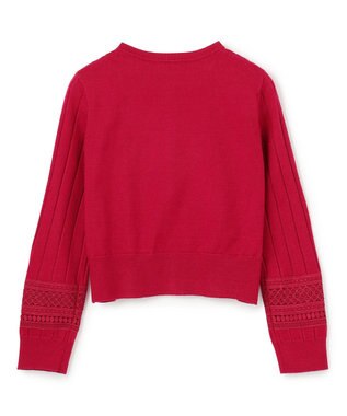 TOCCA LACE STREAM カーディガン ローズ系