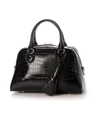 UNBILLION カシュカシュ cachecache / アソート合皮ボストンバッグ ブラック