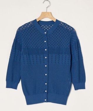 ONWARD Reuse Park 【組曲】ニット春夏 ネイビー