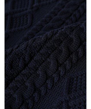 CRAFT STANDARD BOUTIQUE リサイクルポリエステルヘンリーネックプルオーバー Navy