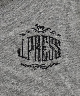 J.PRESS KIDS 【110-130cm】ロゴ入り パーカー ライトグレー系