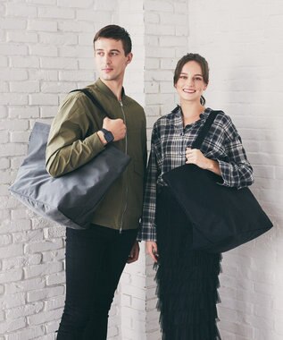 Maison de FLEUR ビッグトートバッグ Black