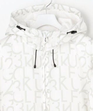 23区GOLF 【MEN】ロゴグラフィック中綿ブルゾン ホワイト系5