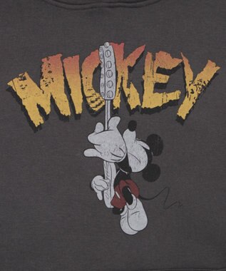 WEGO 【ユニセックス着用ITEM/25年秋冬新作】DISNEYグラフィックプルオーバー スミクロ