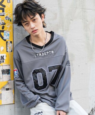 WEGO 【ユニセックス着用ITEM】ナンバリングホッケーT（LS）