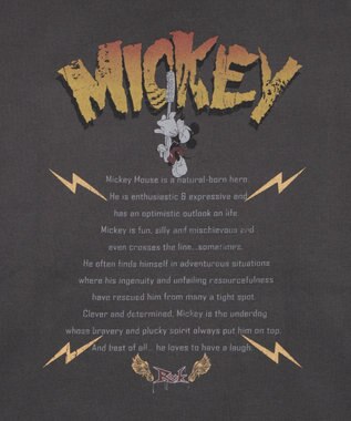 WEGO 【ユニセックス着用ITEM/25年秋冬新作】DISNEYグラフィックプルオーバー スミクロ