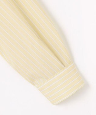 ANY SIS L 【洗える】ラッフルレイヤード ブラウス イエローストライプ