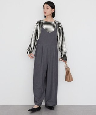 AMERICAN HOLIC イージーケアキャミサロペット Gray Mixture