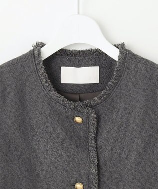 自由区 【カタログ掲載】ブライトリングツイード ジレ スレート