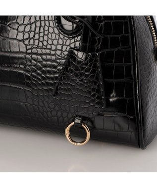 UNBILLION カシュカシュ cachecache / アソート合皮ボストンバッグ ブラック