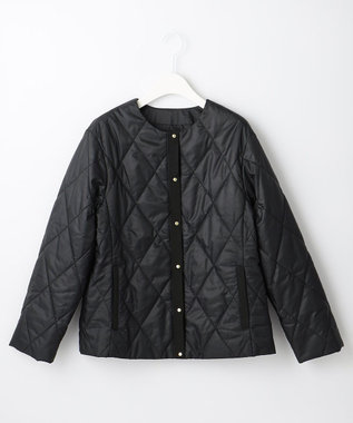 J.PRESS LADIES L 30デニール高密度タフタII キルティングコート ネイビー系